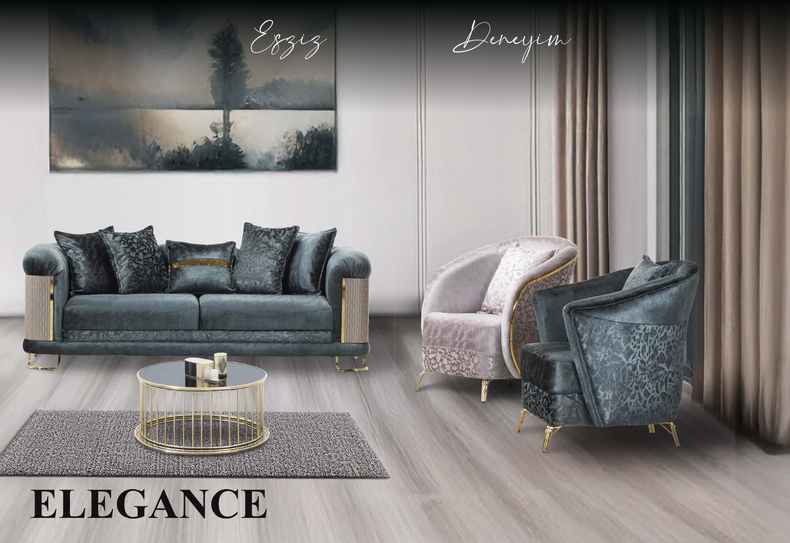 Elegance Sofa Set